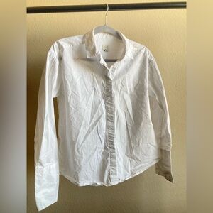 Classic white button up